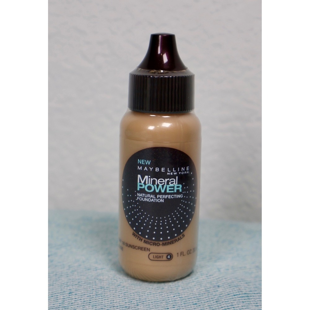 Maybelline Mineral Power Foundation Light 4‎ Natural Perfecting 1 fl oz